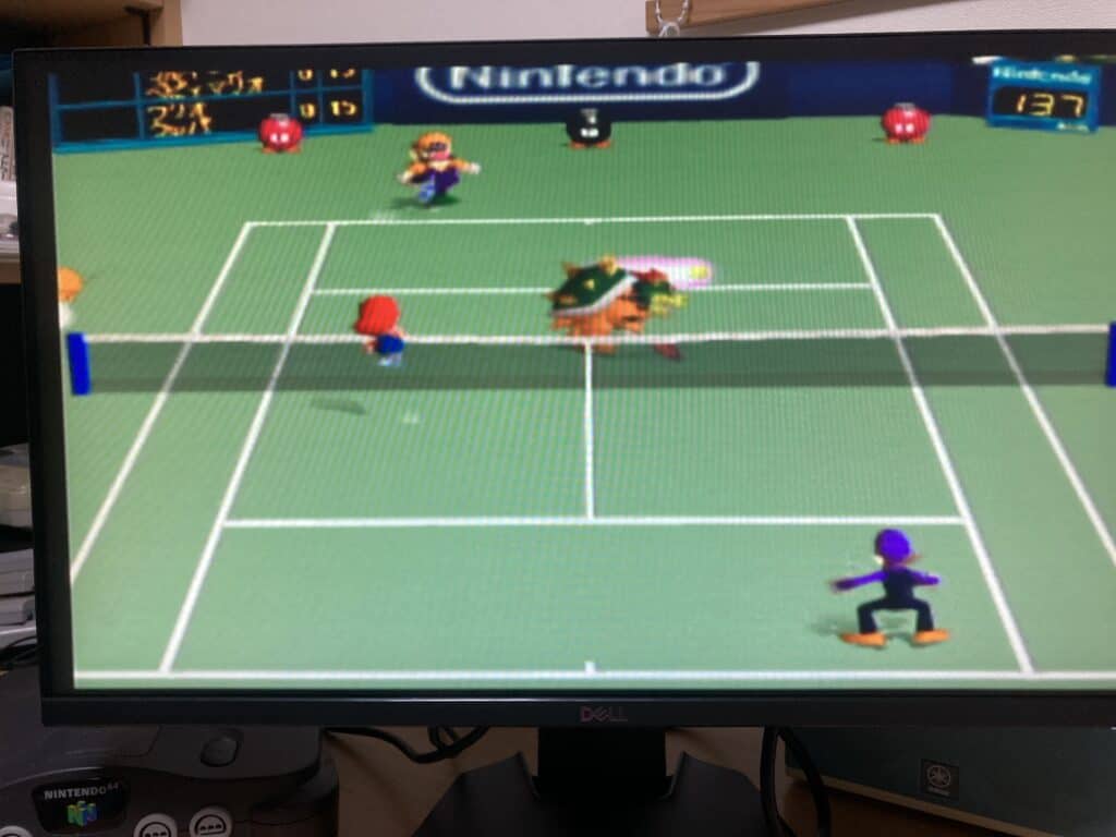 Nintendo64マリオテニス64ダブルス