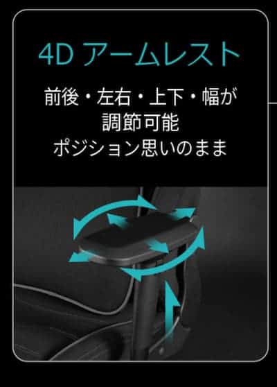 g-5304Dアームレスト