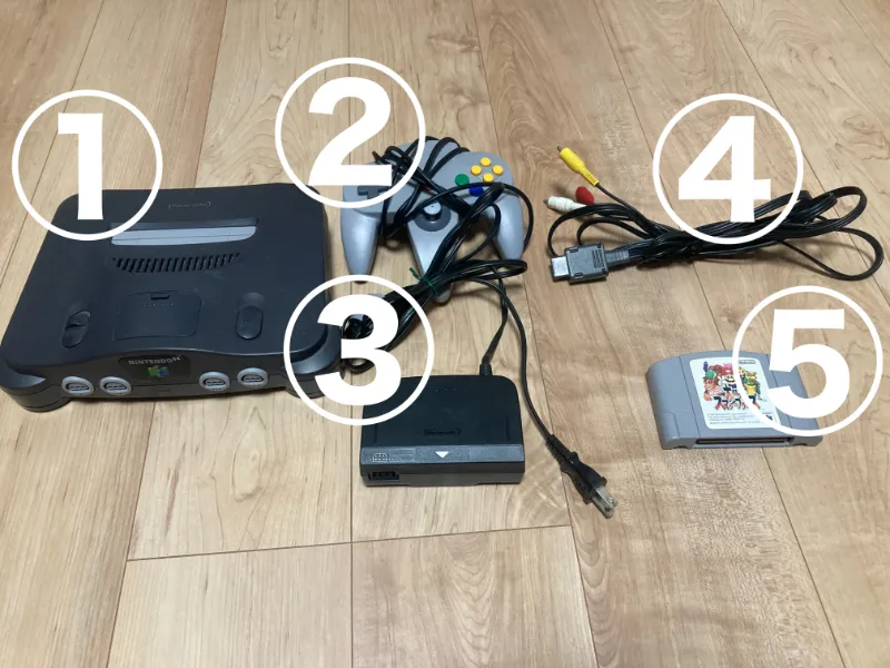 Nintendo64(N64)をHDMI変換｜出力する方法を図解！