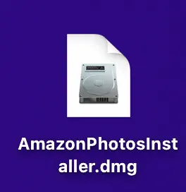 AmazonPhotos.dmgファイル